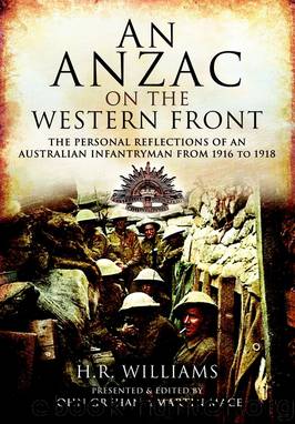 An Anzac on the Western Front by Harold Roy Williams
