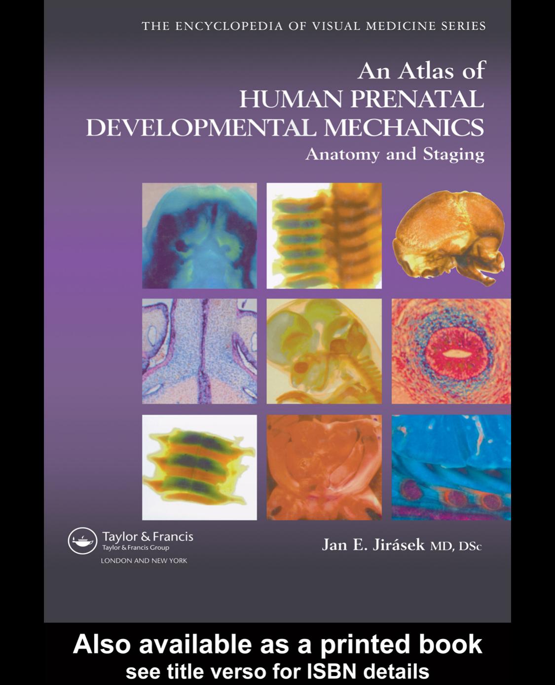 An Atlas of Human Prenatal Development Mechanics: Anatomy And Staging by Jan E Jirasek