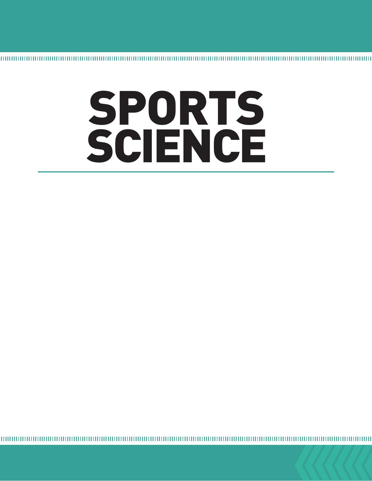 An Easy Introduction to Sports Science by Unknow
