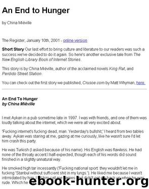 An End to Hunger (SS) by China Mieville