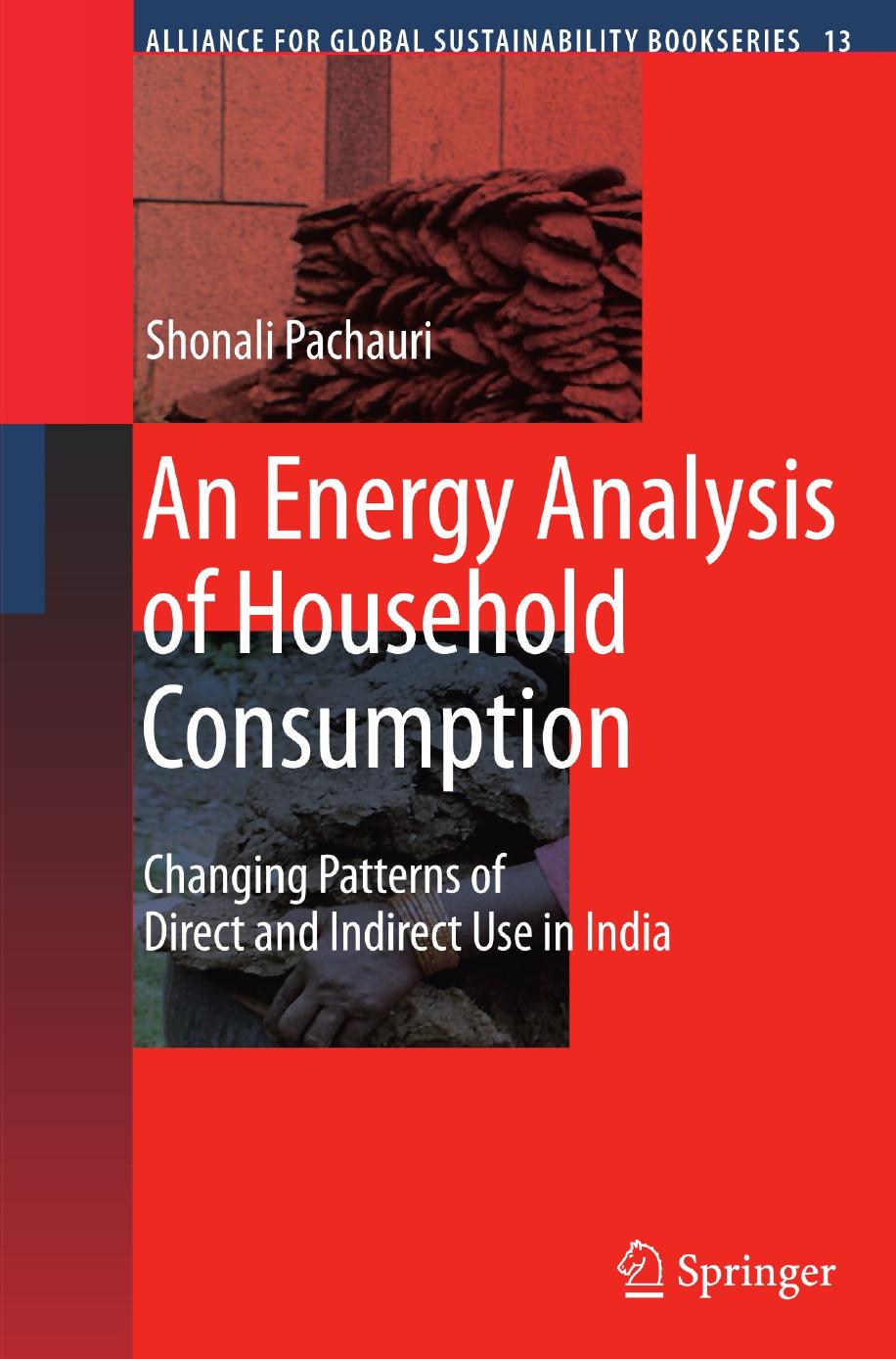 An Energy Analysis of Household Consumption: Changing Patters of Direct and Indirect Use in India by Shonali Pachauri (eds.)