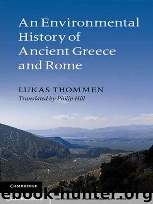 An Environmental History of Ancient Greece and Rome (Key Themes in Ancient History) by Thommen Lukas