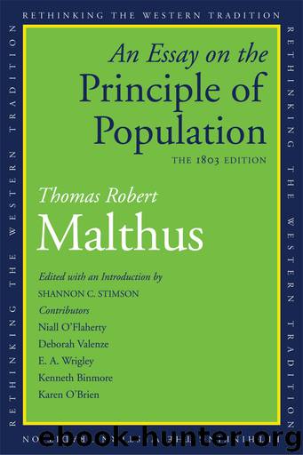 An Essay on the Principle of Population by Thomas Robert Malthus