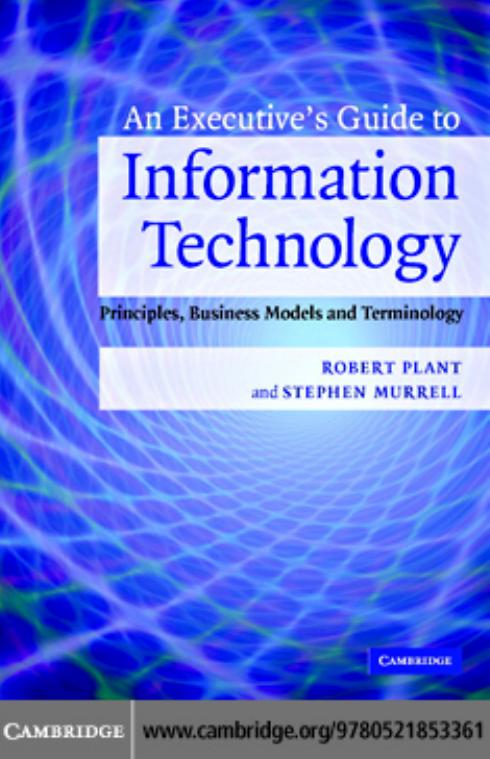 An Executive's Guide to Information Technology: Principles, Business Models, and Terminology by Robert Plant Stephen Murrell