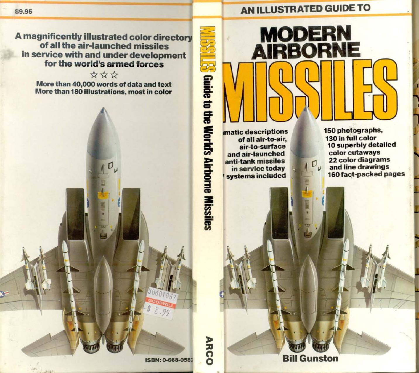 An Illustrated Guide to Modern Airborne Missiles by Bill Gunston