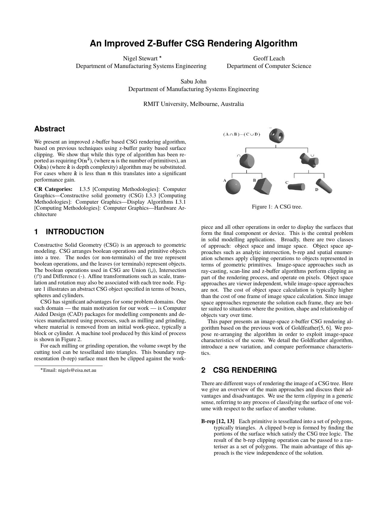 An Improved Z-Buffer CSG Rendering Algorithm by Unknown