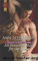 An Innocent Maid for the Duke by Ann Lethbridge