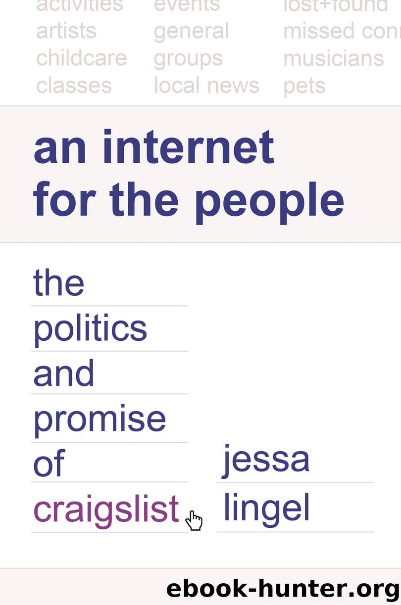An Internet for the People by Jessa Lingel;
