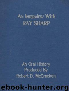 An Interview with Ray Sharp by Robert McCracken