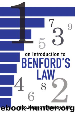 An Introduction to Benford's Law by Berger Arno; Hill Theodore P.;