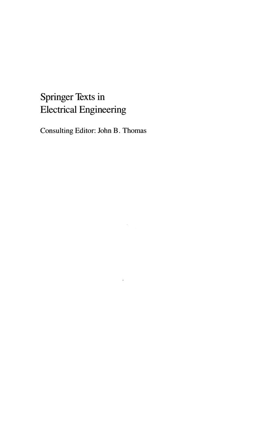 An Introduction to Communication Theory and Systems by Thomas John B
