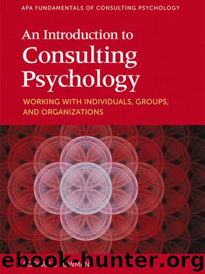 An Introduction to Consulting Psychology: Working With Individuals, Groups, and Organizations (Fundamentals of Consulting Psychology) by Rodney L. Lowman