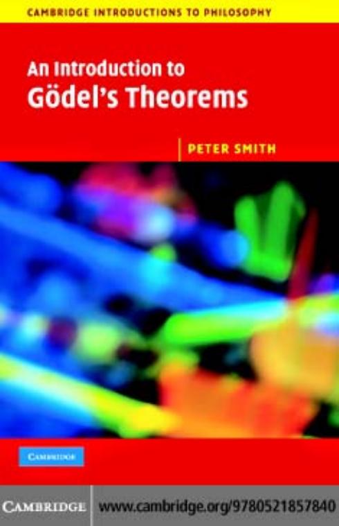 An Introduction to Godelâs Theorems by Unknown