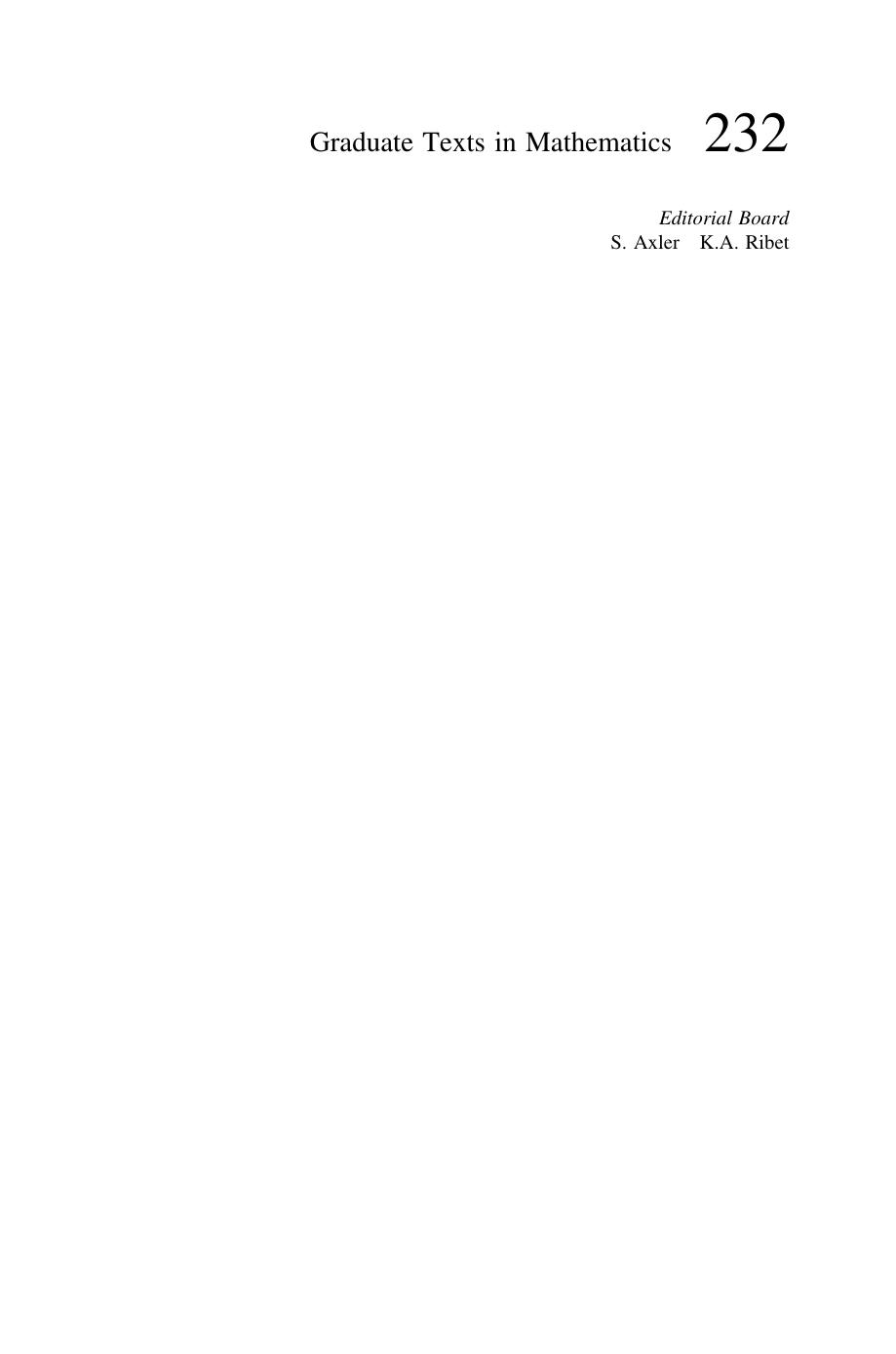 An Introduction to Number Theory by G Everest G & T Ward