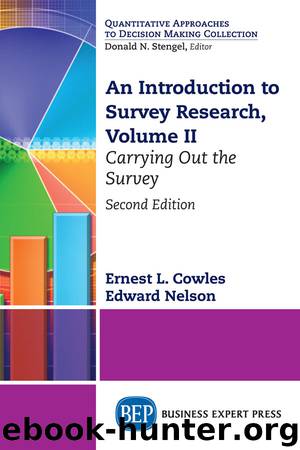 An Introduction to Survey Research, Volume II by Ernest L. Cowles & Edward Nelson