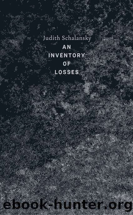An Inventory of Losses by Judith Schalansky