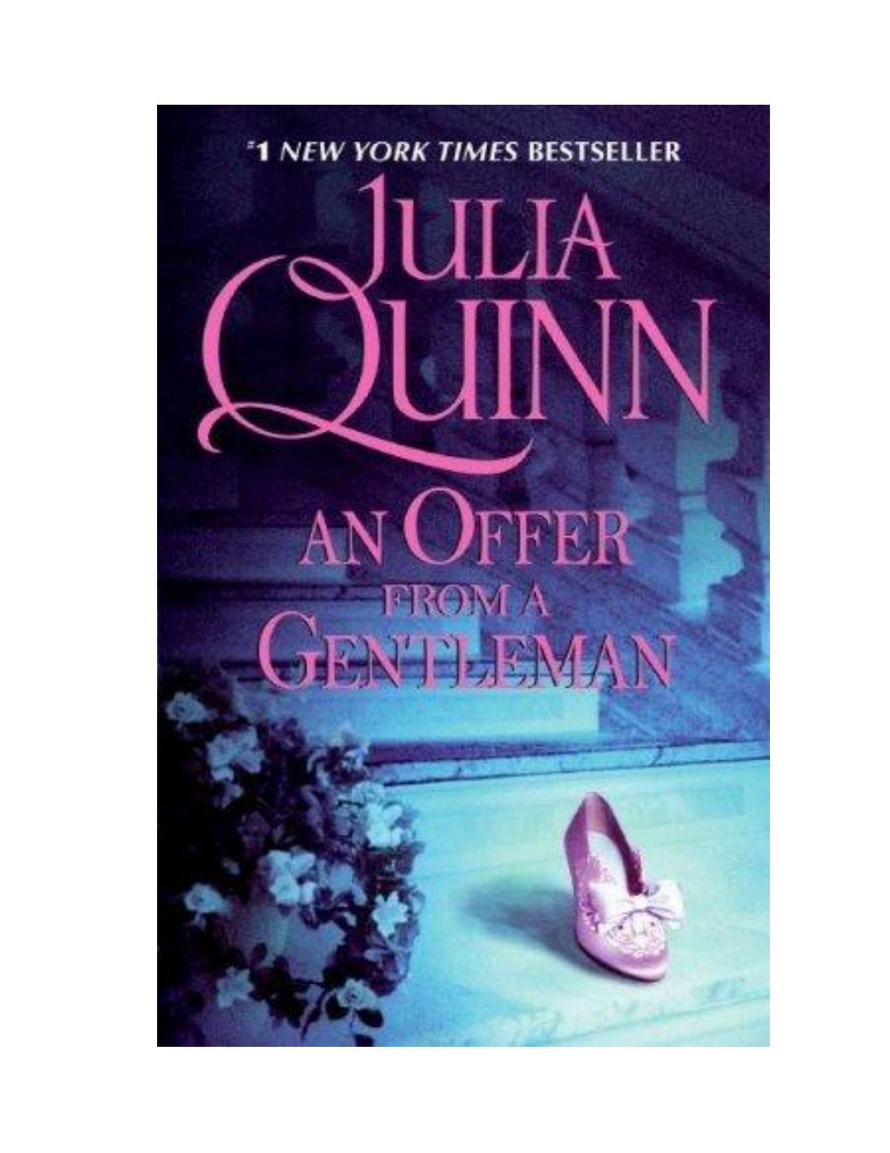 An Offer from a Gentleman (Bridgerton Series Book 03) by Julia Quinn