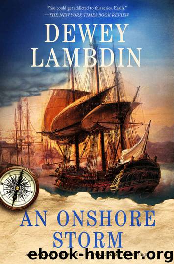 An Onshore Storm (Alan Lewrie Naval Adventures) by Dewey Lambdin