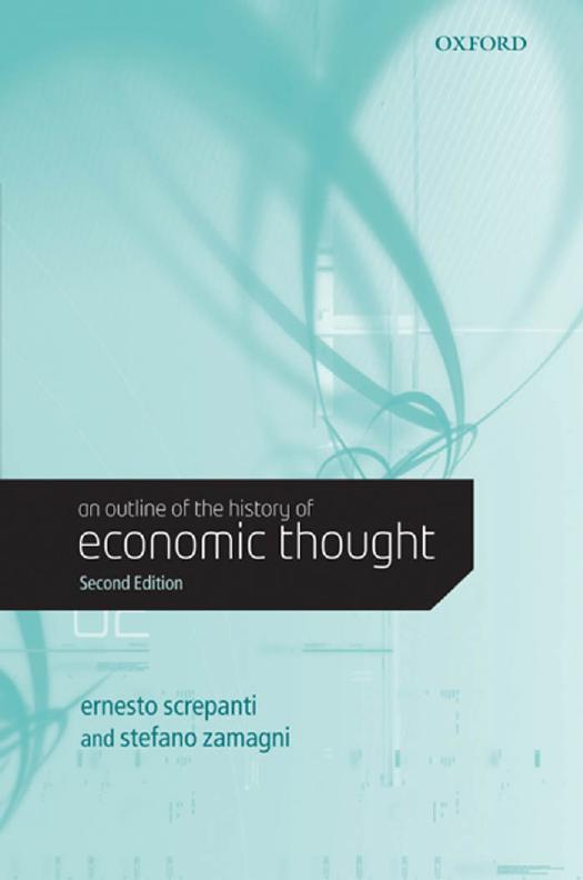 An Outline of the History of Economic Thought by Ernesto Screpanti Stefano Zamagni David Field Lynn Kirby