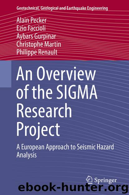 An Overview of the SIGMA Research Project by Alain Pecker Ezio Faccioli Aybars Gurpinar Christophe Martin & Philippe Renault