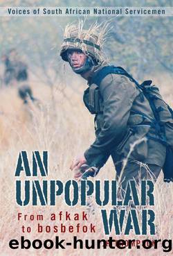 An Unpopular War by JH Thompson