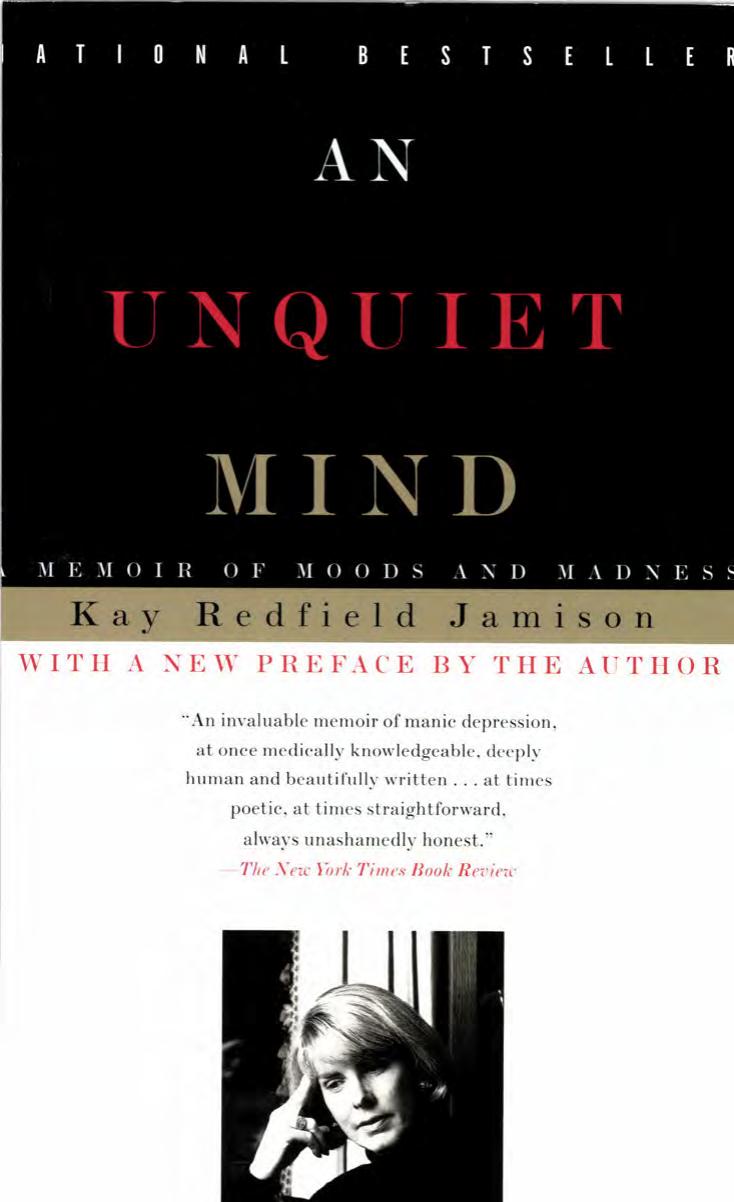 An Unquiet Mind by Kay Redfield Jamison