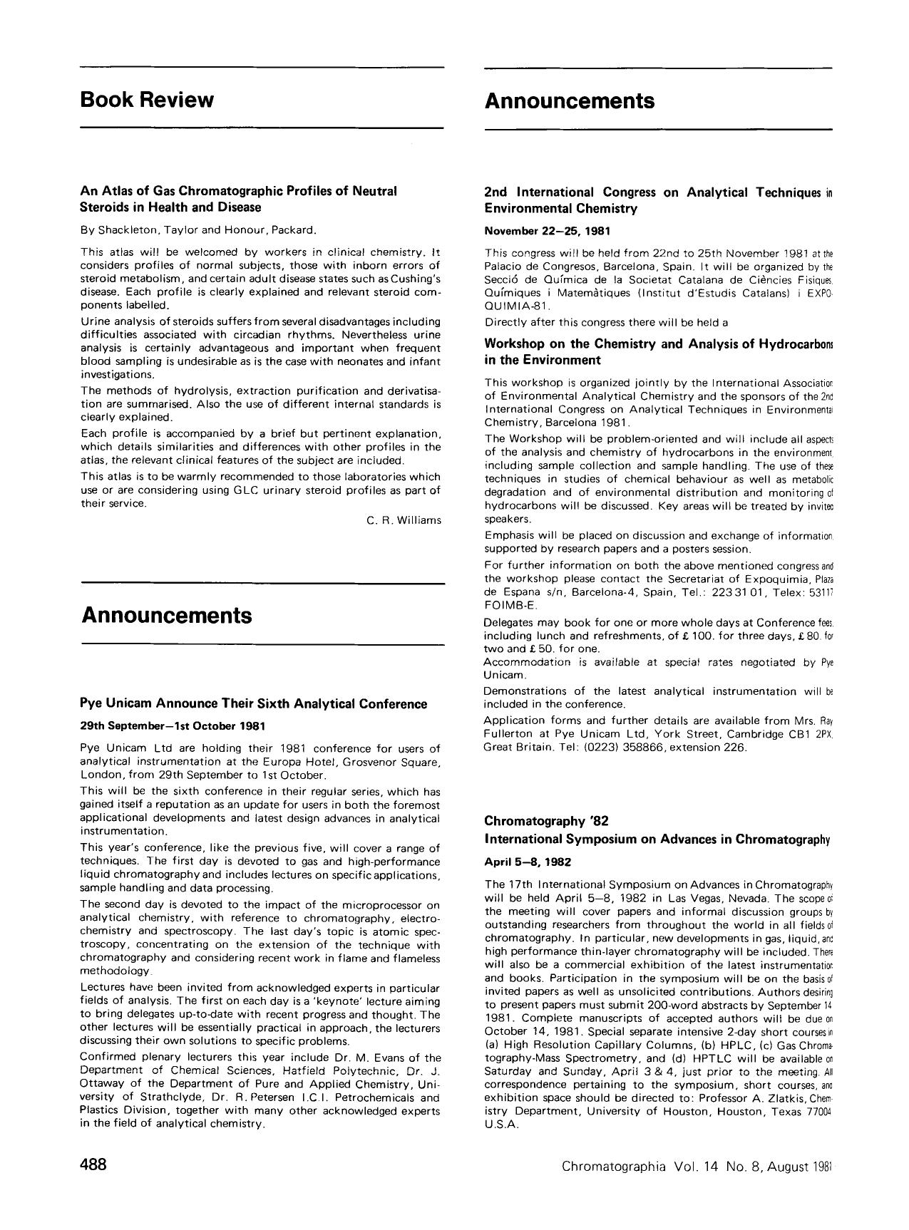 An atlas of gas chromatographic profiles of neutral steroids in health and disease by Unknown