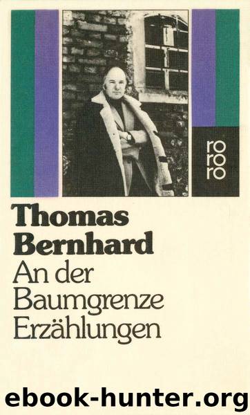 An der Baumgrenze by Thomas Bernhard