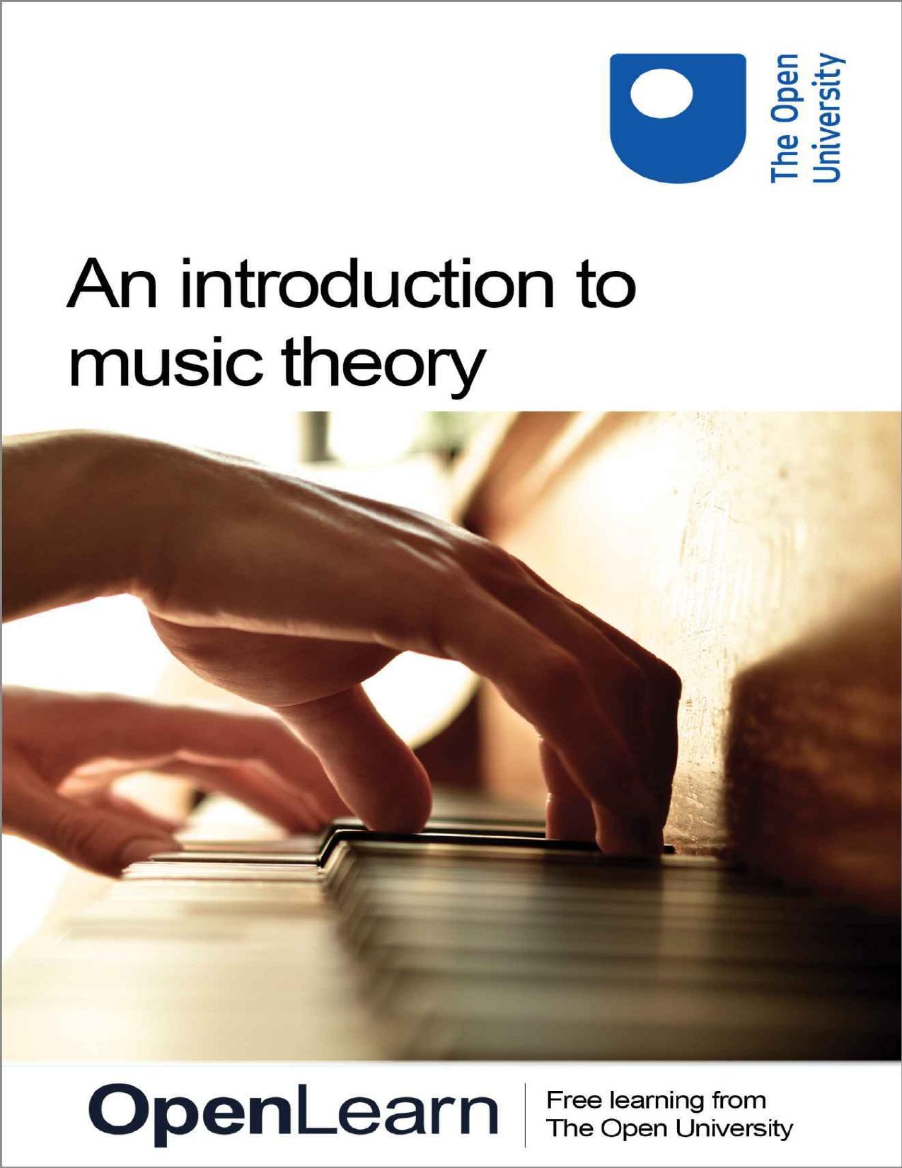 An introduction to music theory by The Open University