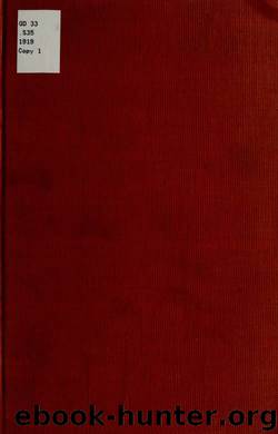 An introductory course of lessons and exercises in chemistry (rewritten 1919) by Schoch Eugene Paul 1871-