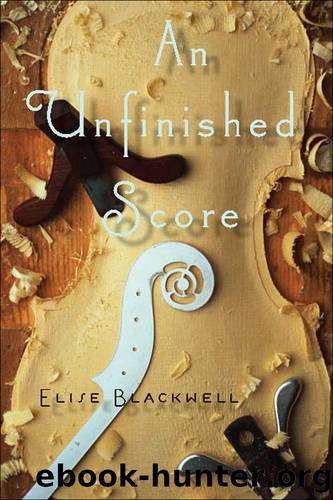 An unfinished score by Elise Blackwell