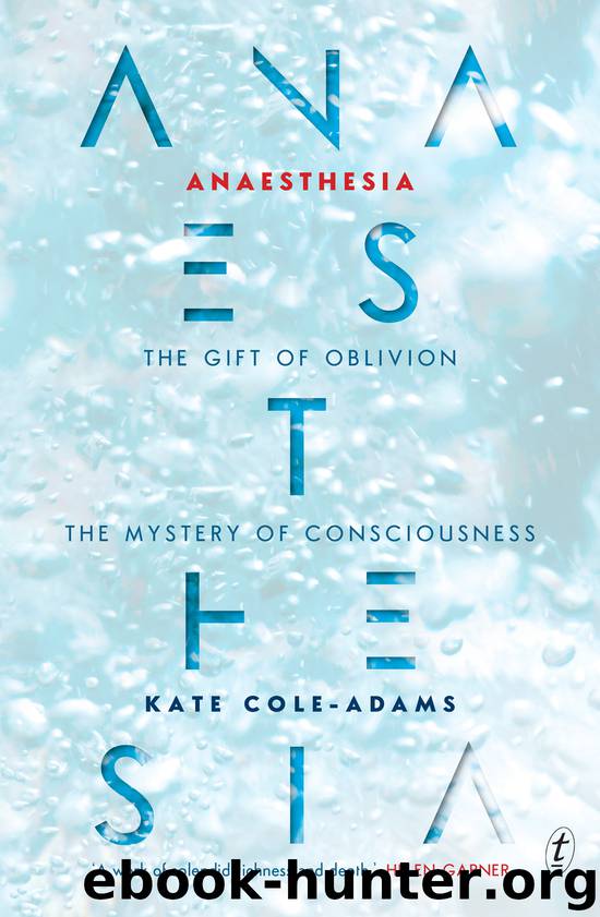 Anaesthesia by Kate Cole-Adams
