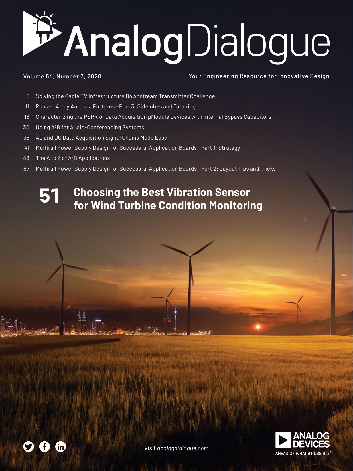Analog Dialogue Magazine Volume 54 Number 3 by Analog Devices Inc