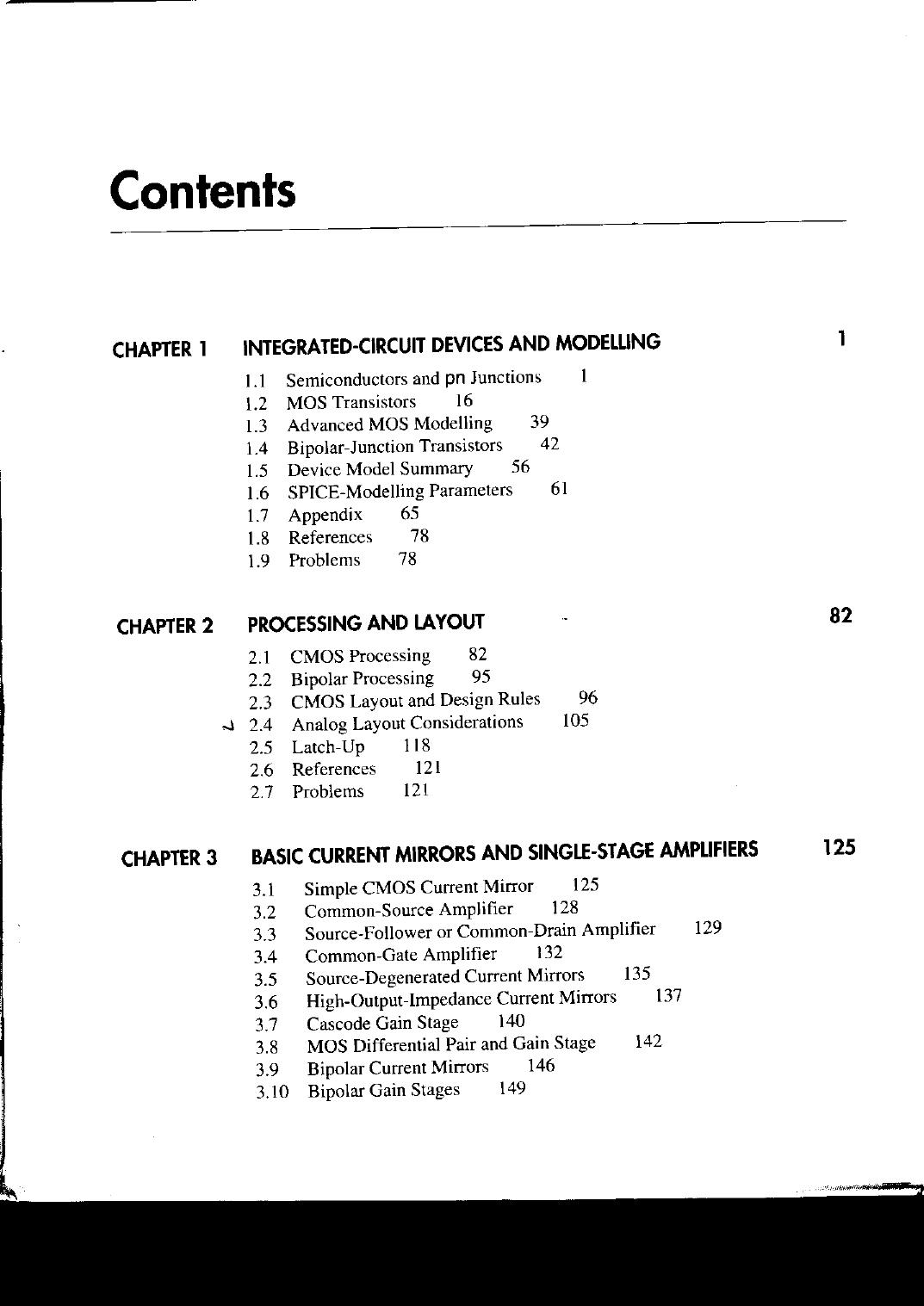 Analog Integrated Circuit Design by David Johns Ken Martin