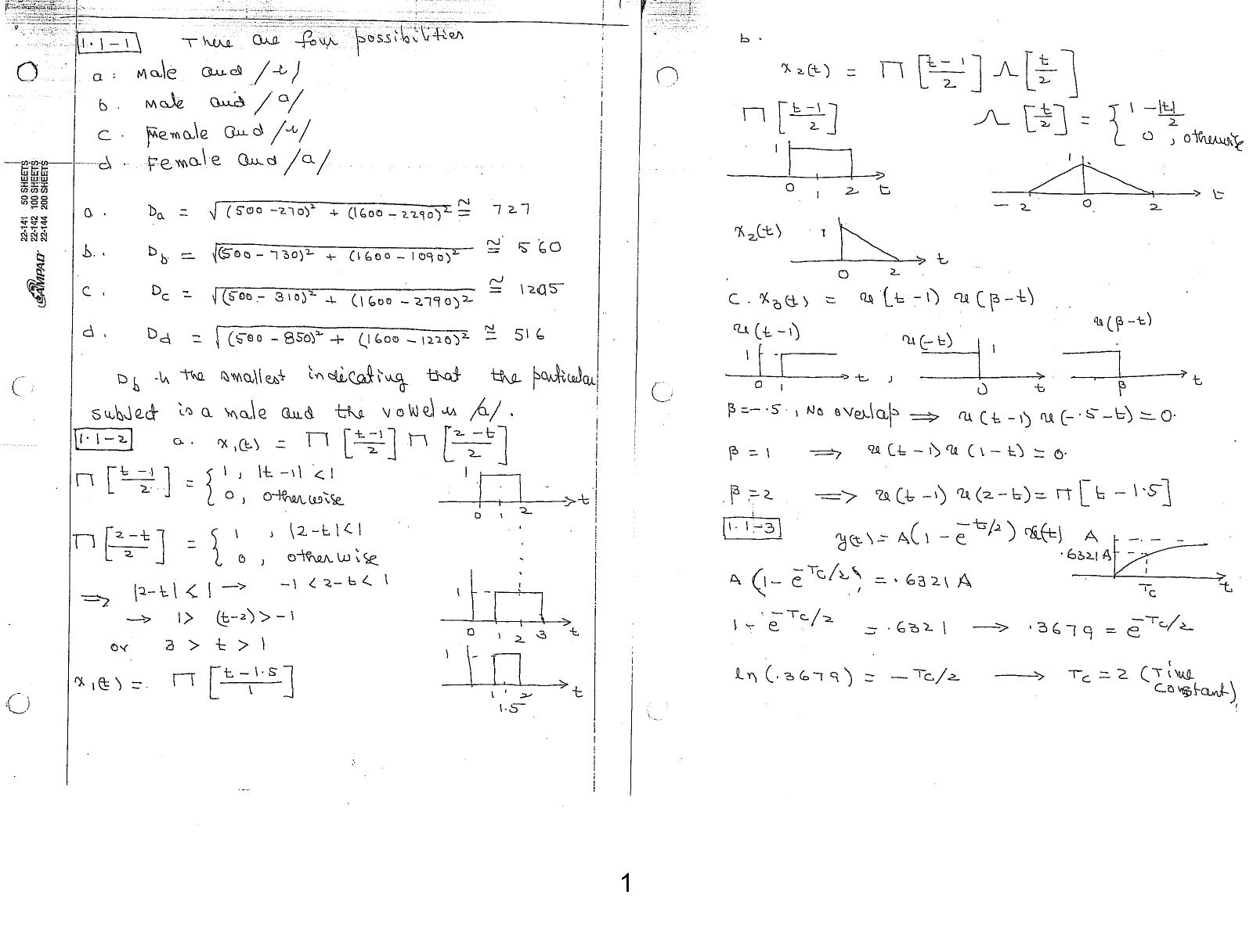 Analog and Digital Signals and Systems (Instructor Solution Manual, Solutions) by R. K. Rao Yarlagadda