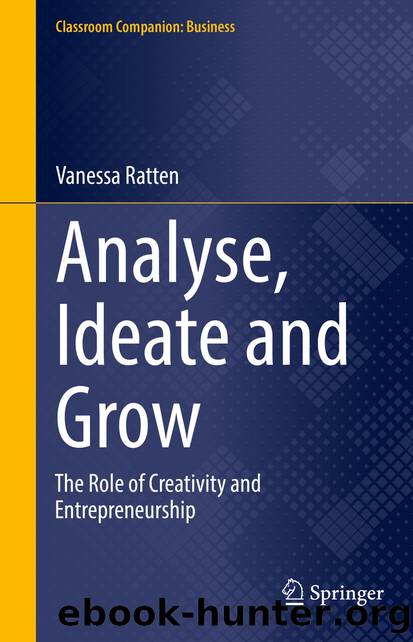 Analyse, Ideate and Grow by Vanessa Ratten