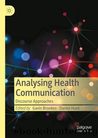 Analysing Health Communication by Unknown