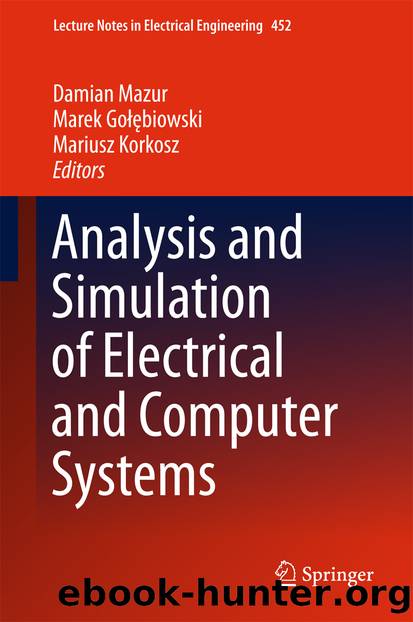 Analysis and Simulation of Electrical and Computer Systems by Damian Mazur Marek Gołębiowski & Mariusz Korkosz