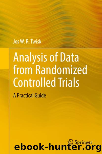 Analysis of Data from Randomized Controlled Trials by Jos W. R. Twisk