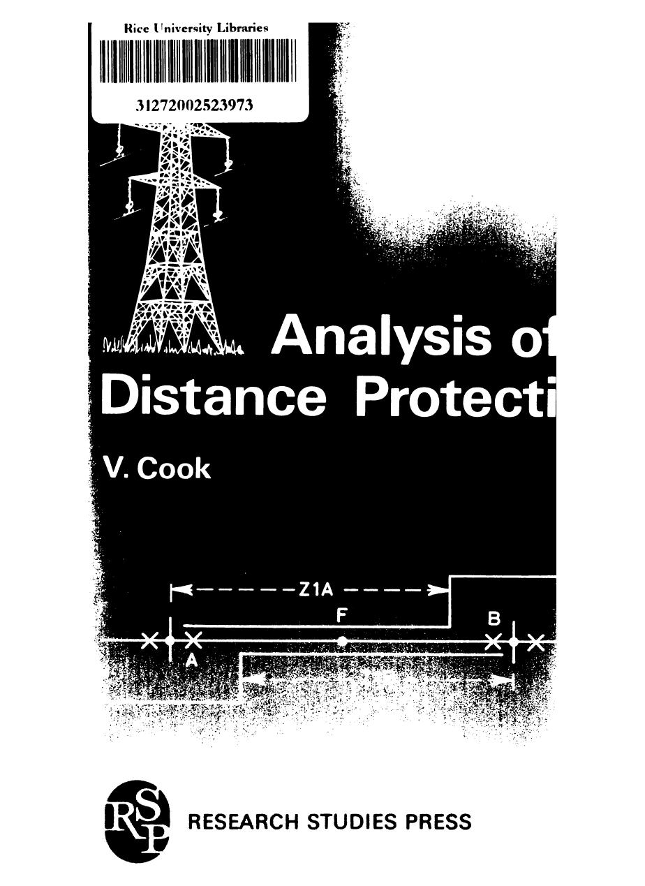 Analysis of Distance Protection by V Cook