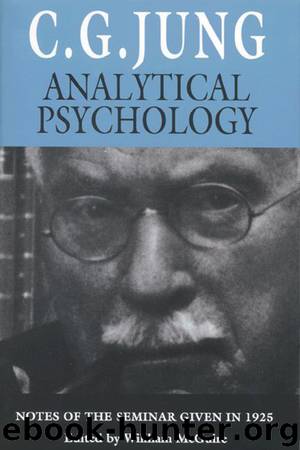 Analytical Psychology by Jung C. G. McGuire William