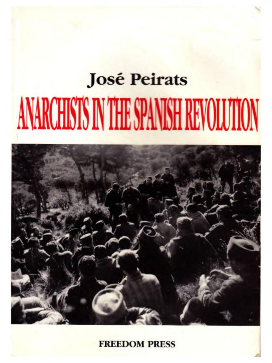 Anarchists in the Spanish Revolution by Unknown
