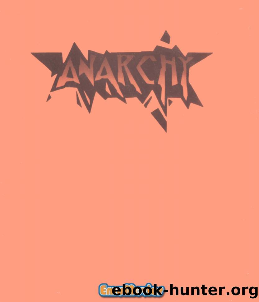 Anarchy - Manual (Fr) by Paul thompson