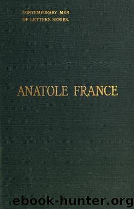 Anatole France by Georg Brandes