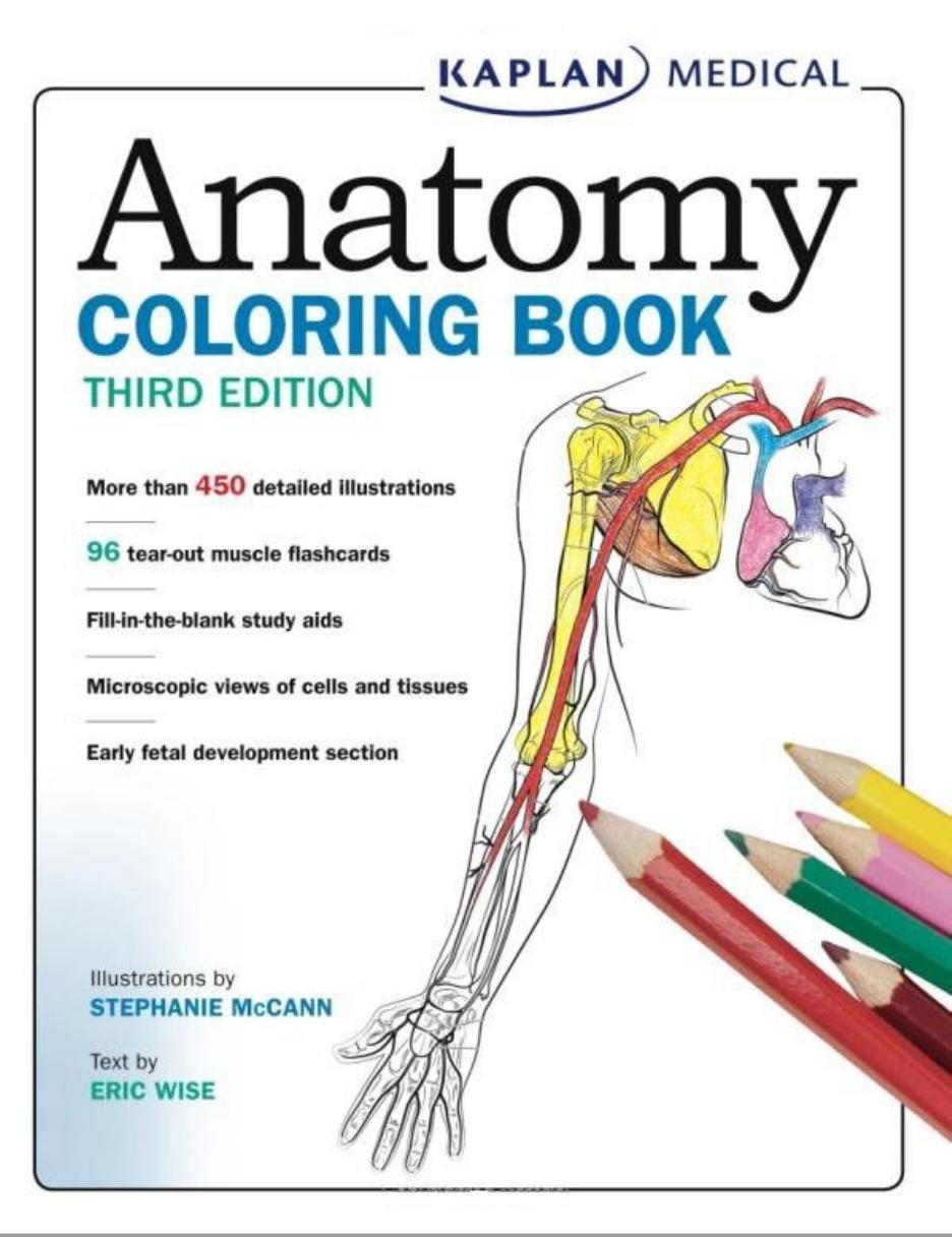 Anatomy Coloring Book by Stephanie McCann Eric Wise