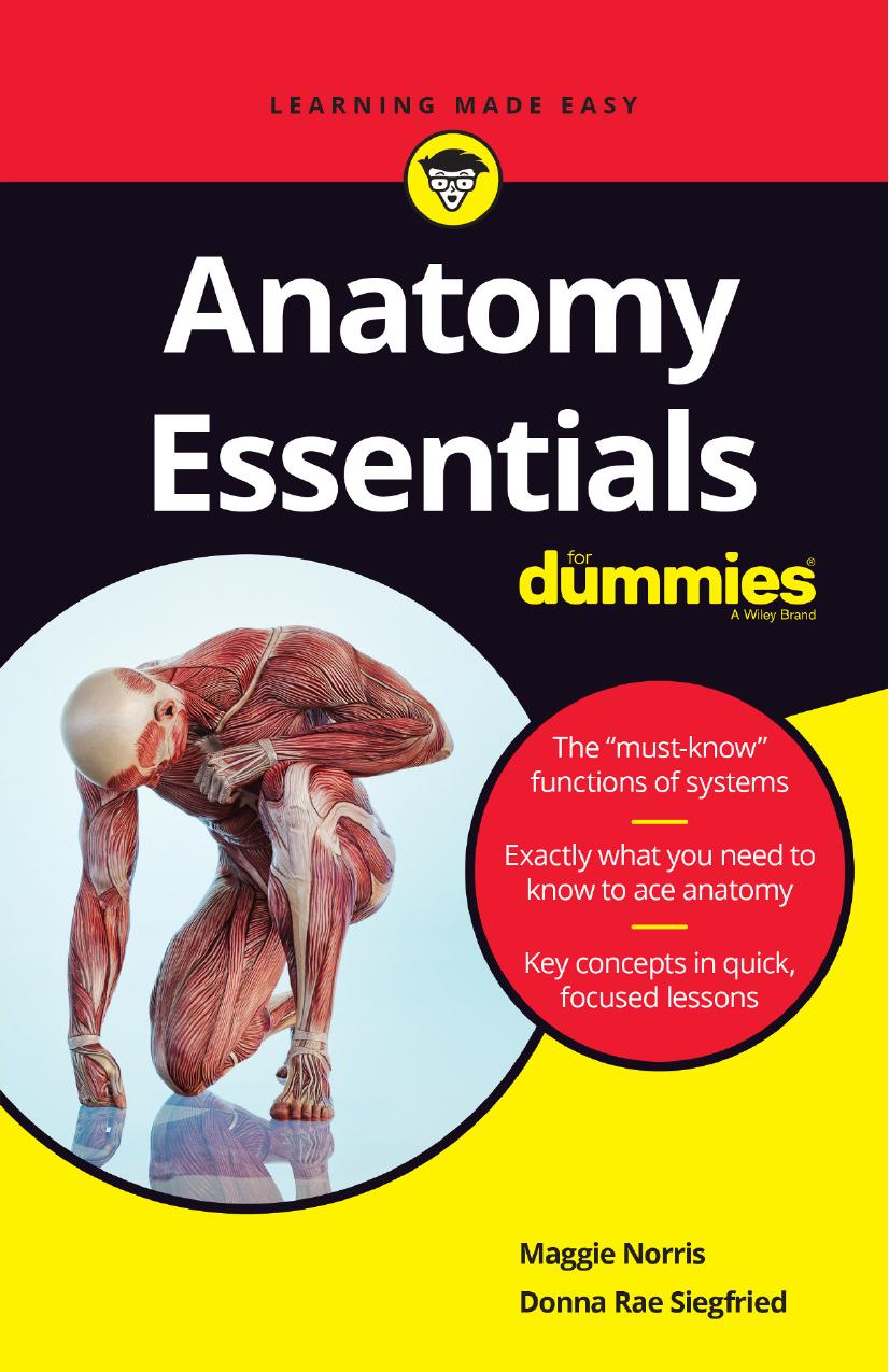 Anatomy Essentials For Dummies® by Maggie Norris & Donna Rae Siegfried & Medhane Cumbay