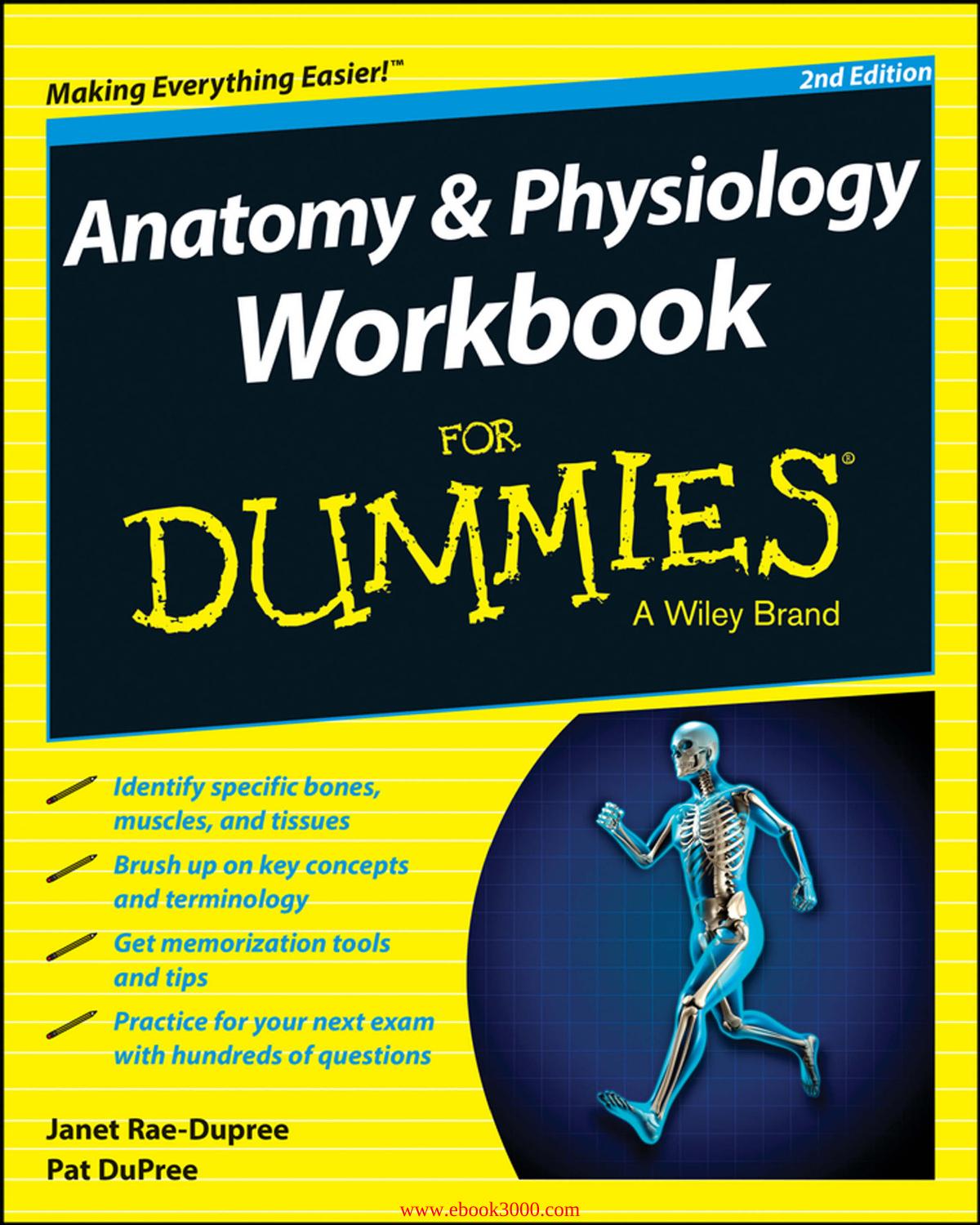 Anatomy and Physiology Workbook For Dummies, 2nd Edition by Unknow