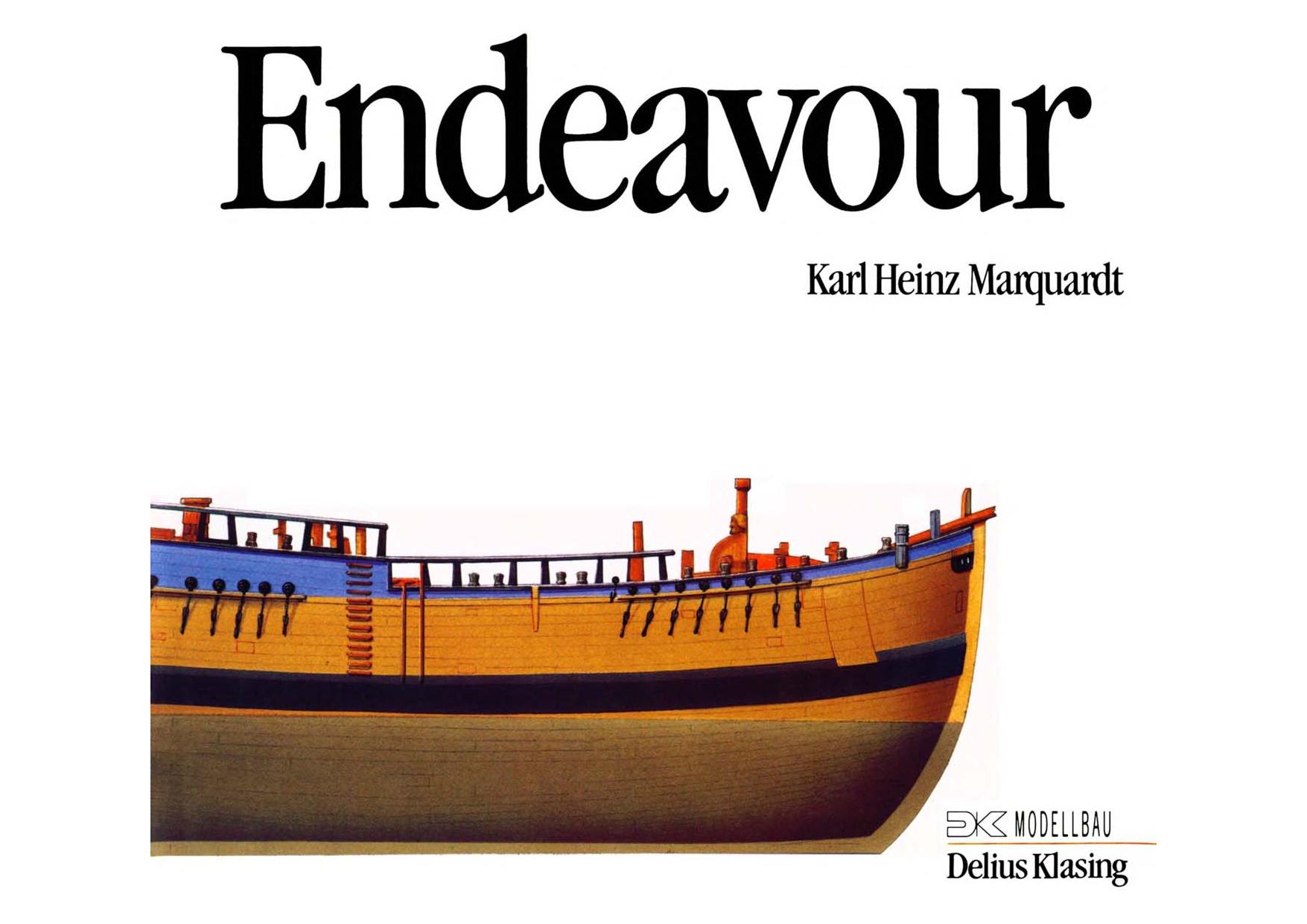 Anatomy of the Ship - Captain Cook's Endeavour by Marquardt Karl Heinz