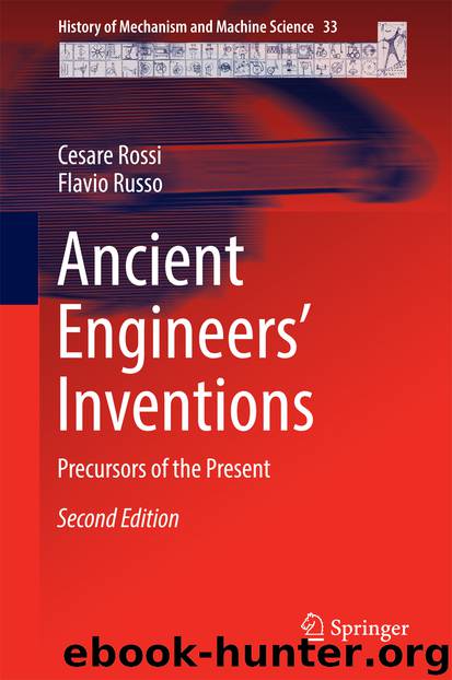 Ancient Engineers' Inventions by Cesare Rossi & Flavio Russo