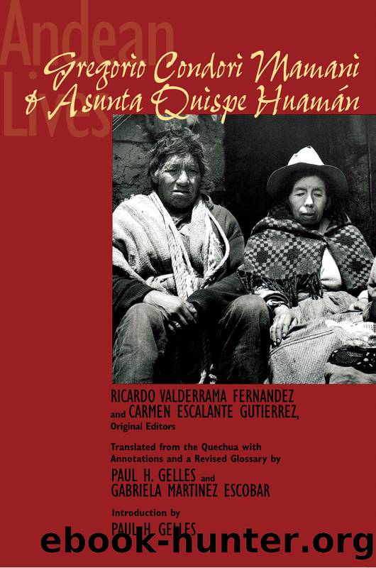 Andean Lives by Ricardo Valderrama Fernández